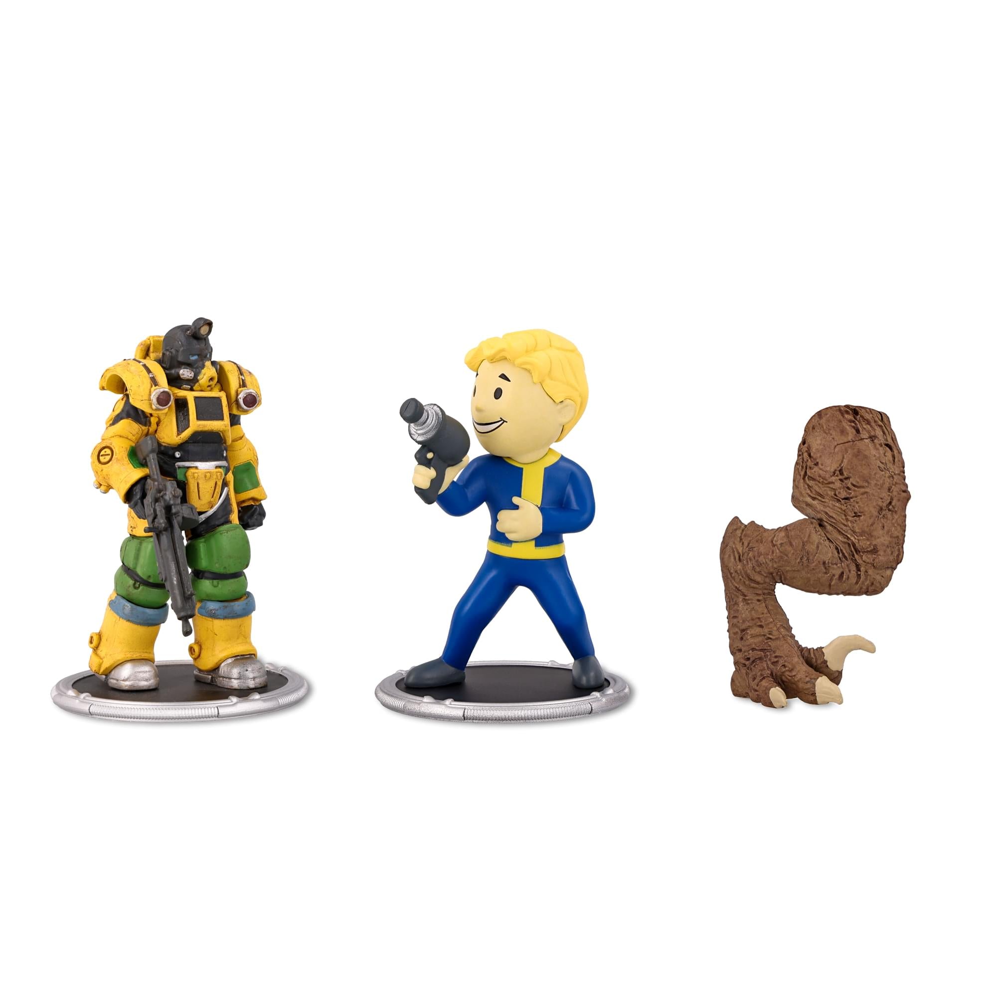 Fallout Excavator and Vault Boy (Gun) Mini Figure Set (Build-a-Figure Deathclaw)