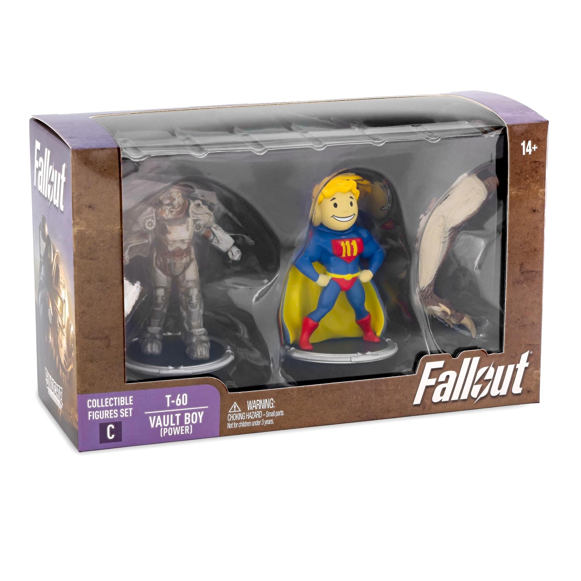 Fallout T-60 and Vault Boy (Power) Mini Figure Set (Build-a-Figure Deathclaw)