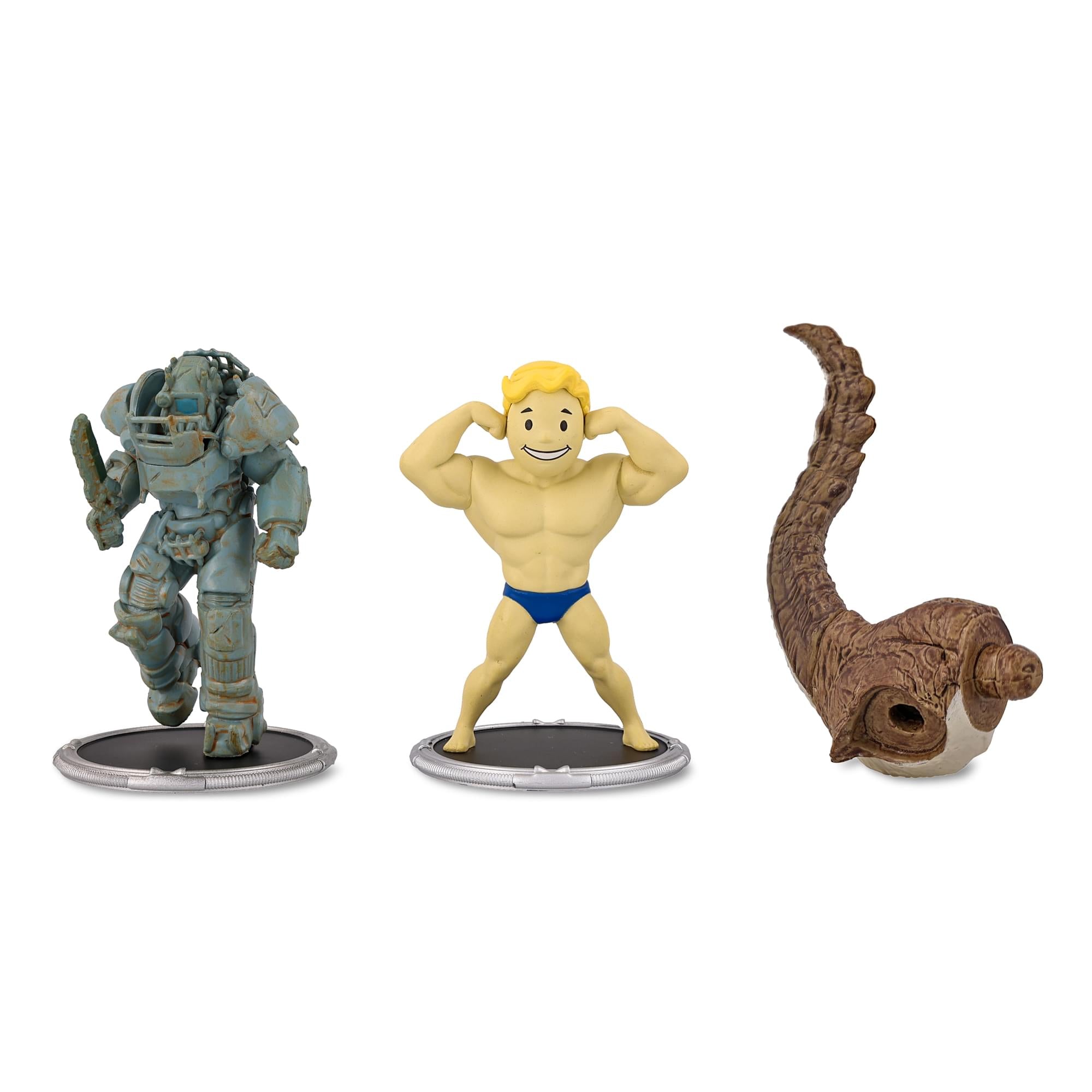 Fallout Raider and Vault Boy (Strong) Mini Figure Set (Build-a-Figure Deathclaw)