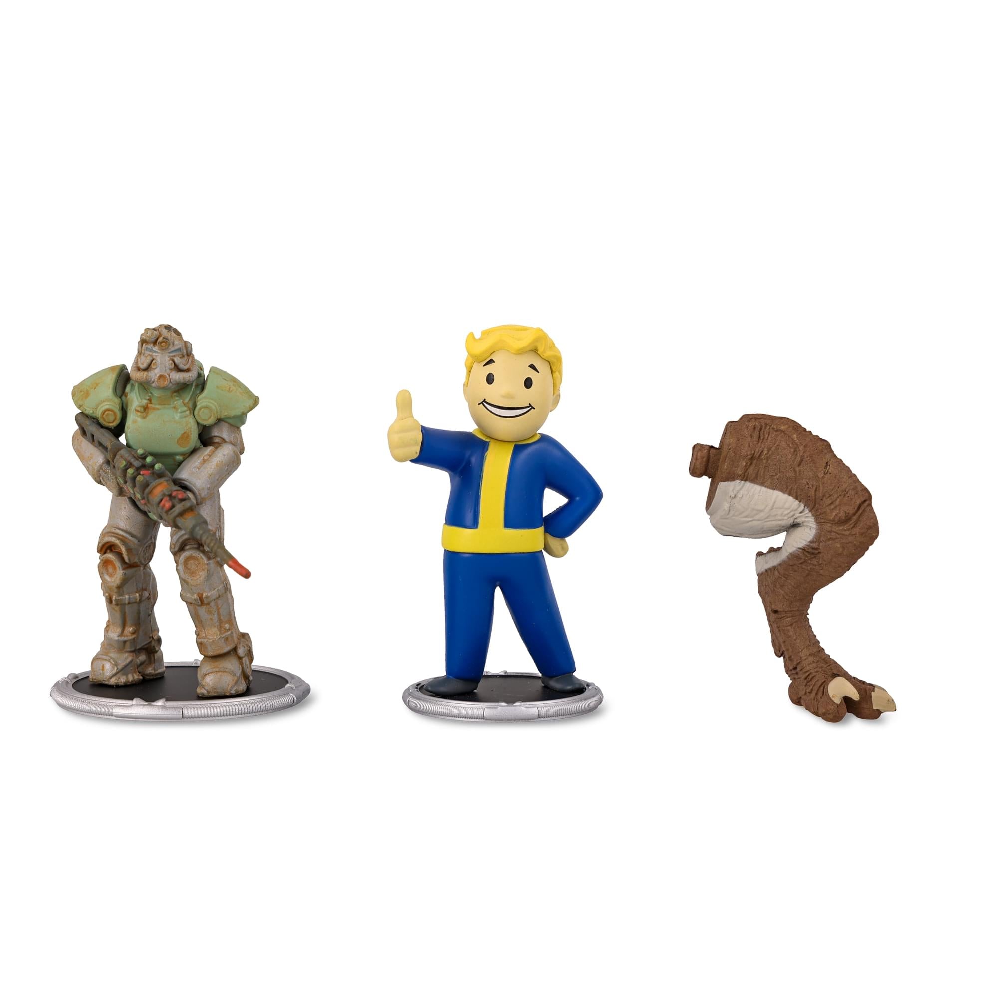 Fallout T-51 and Vault Boy (Classic) Mini Figure Set (Build-a-Figure Deathclaw)