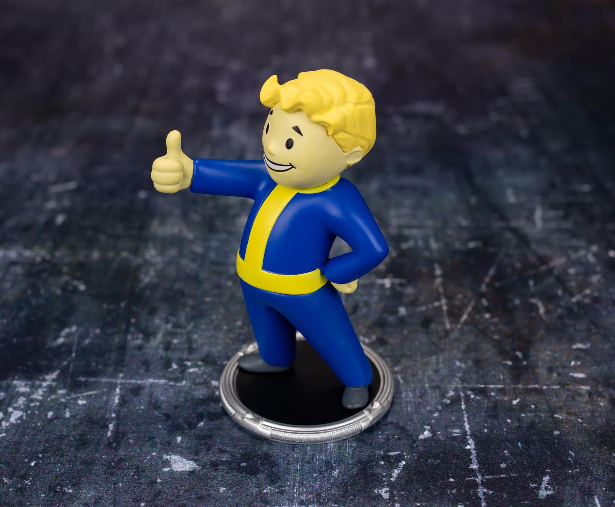 Fallout Vault Boy Thumbs-Up 3-Inch Mini Figure