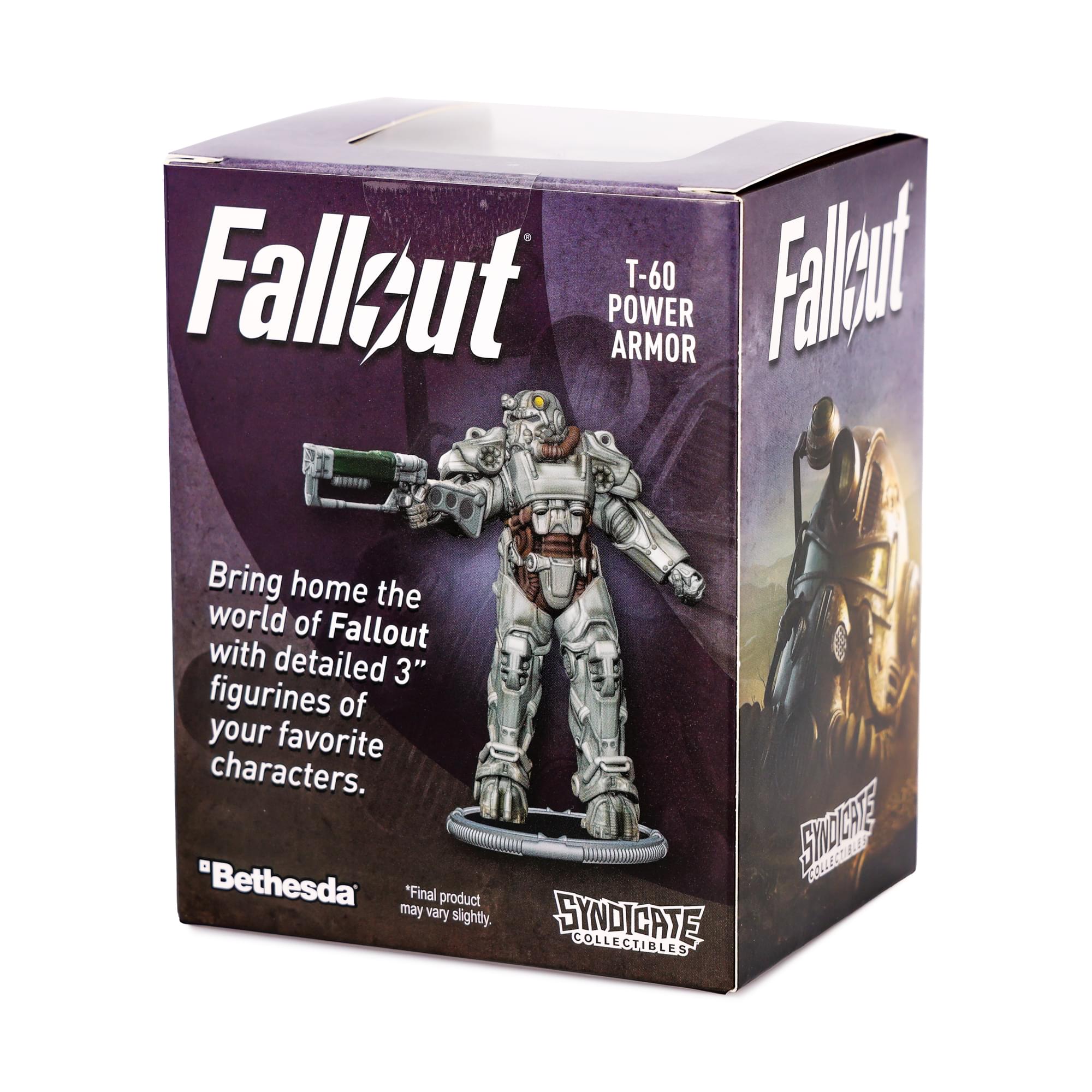 Fallout T-60 Power Armor 3-Inch Mini Figure