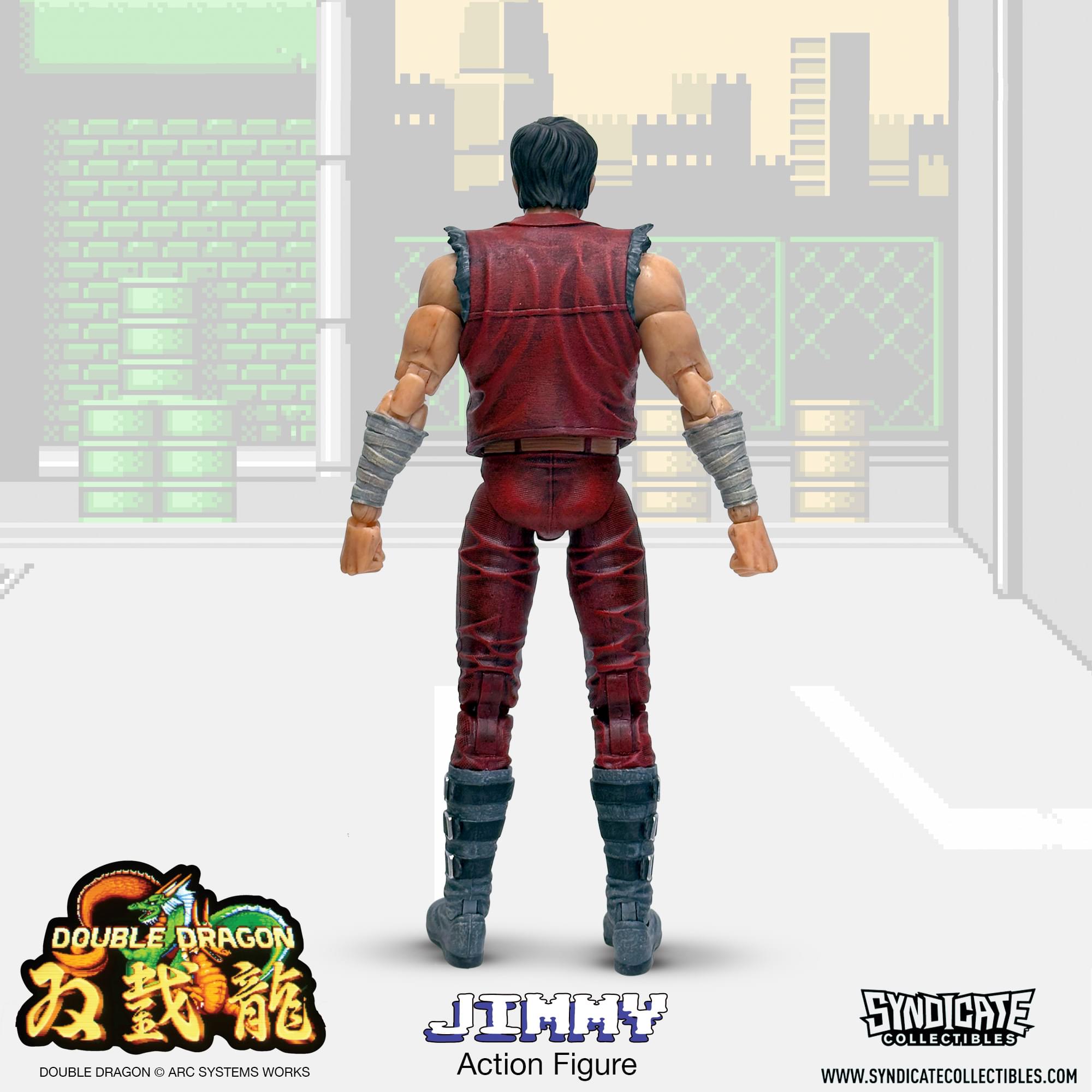 Double Dragon Jimmy Lee 7-Inch Deluxe Action Figure